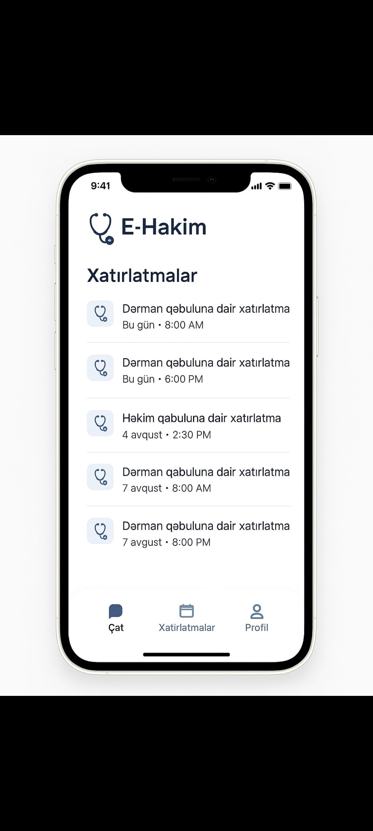 E-Həkim - Simptom analizi